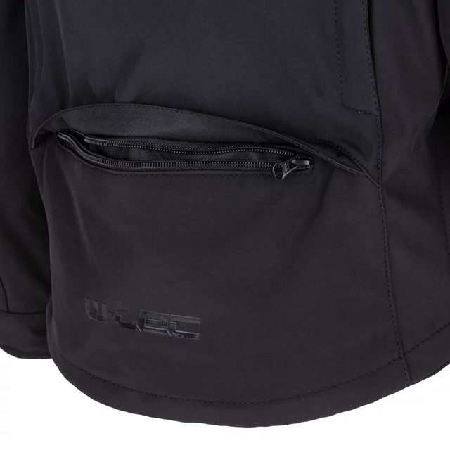 W-TEC Annorack Lady Softshell-Motorradjacke für Damen - schwarz-rosa