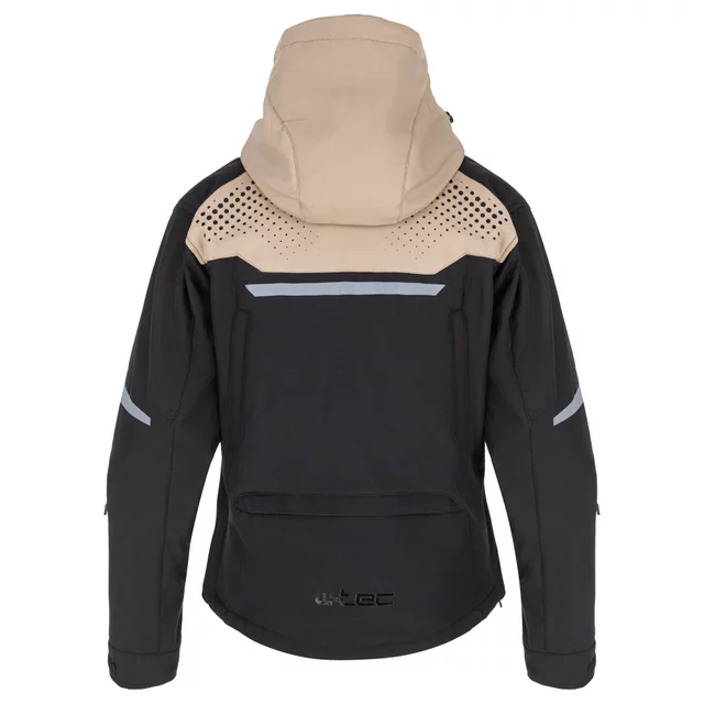 W-TEC Annorack Lady Softshell-Motorradjacke für Damen - schwarz-rosa