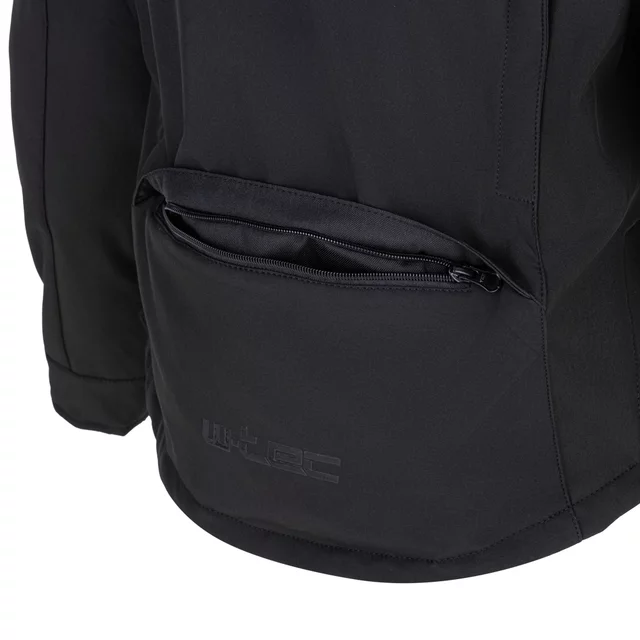 W-TEC Annorack Lady Softshell-Motorradjacke für Damen - schwarz-rosa