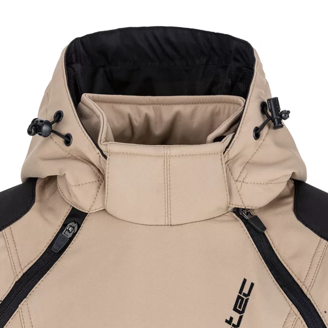 W-TEC Annorack Lady Softshell-Motorradjacke für Damen - schwarz-rosa