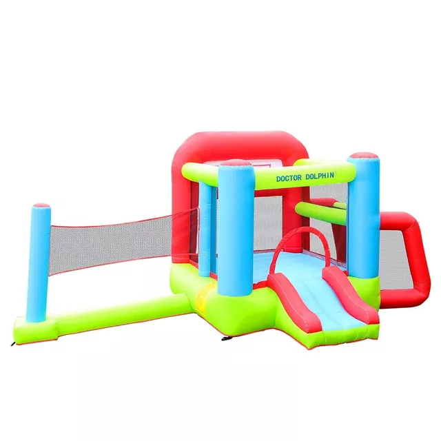 Aufblasbare Burg Doctor Dolphin Tennis &amp; Fußball 72013