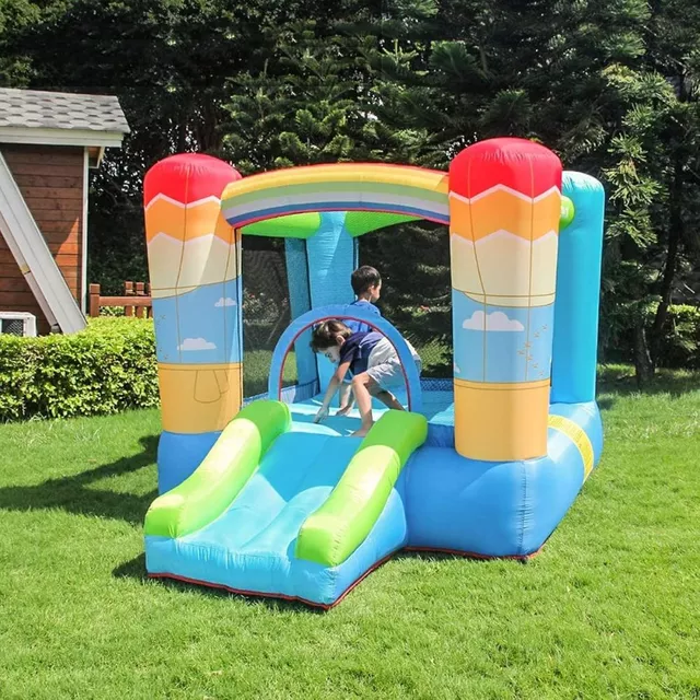 Aufblasbare Burg Doktor Dolphin Ballon 72016