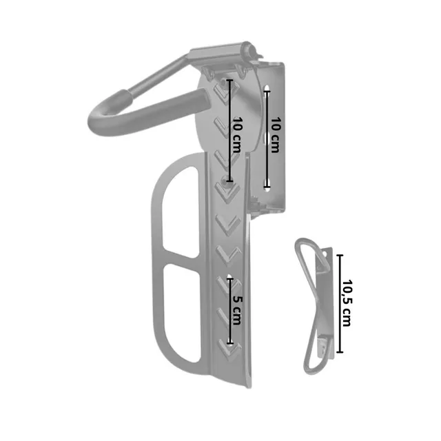 Wandhalterung für Fahrrad inSPORTline Bikornat