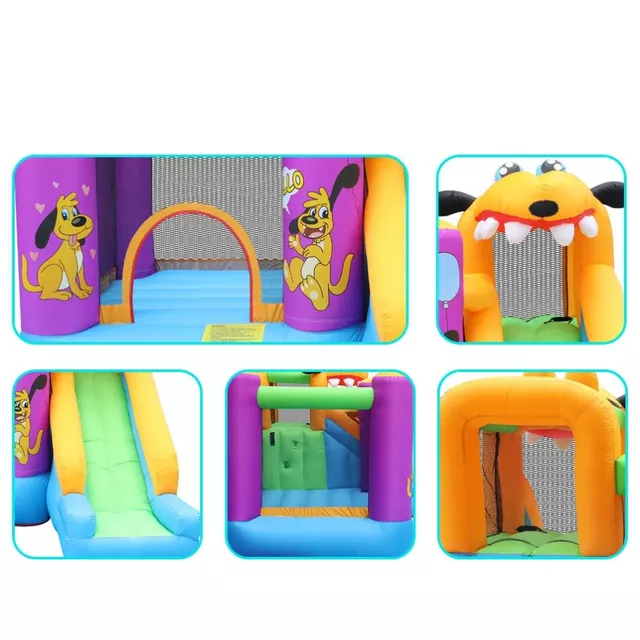 Aufblasbare Burg Doktor Delphin Welpenrutsche 72007