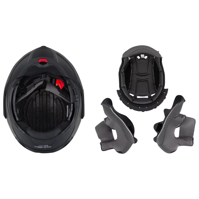 W-TEC Sabron P/J Klapphelm - Black Matt