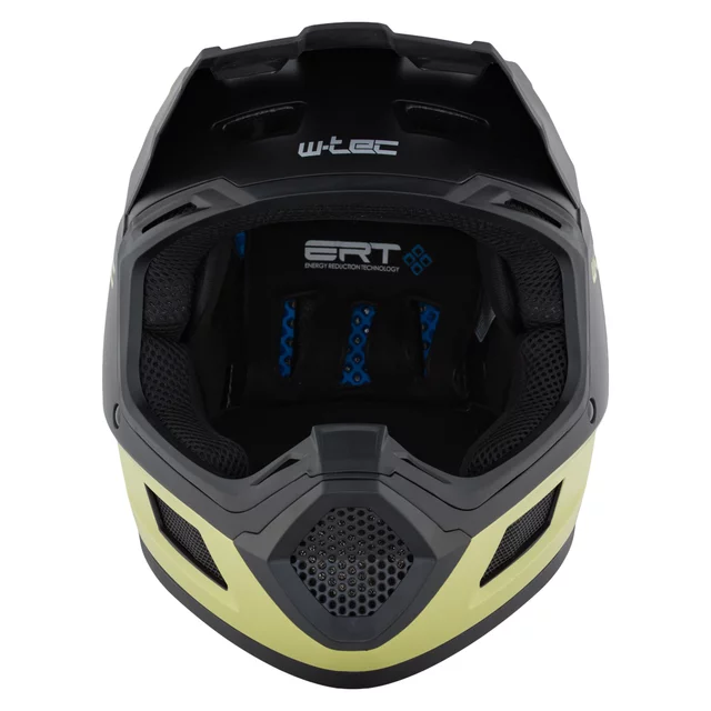 W-TEC Salonna Downhill-Helm • ERT®-System - Black-Khaki