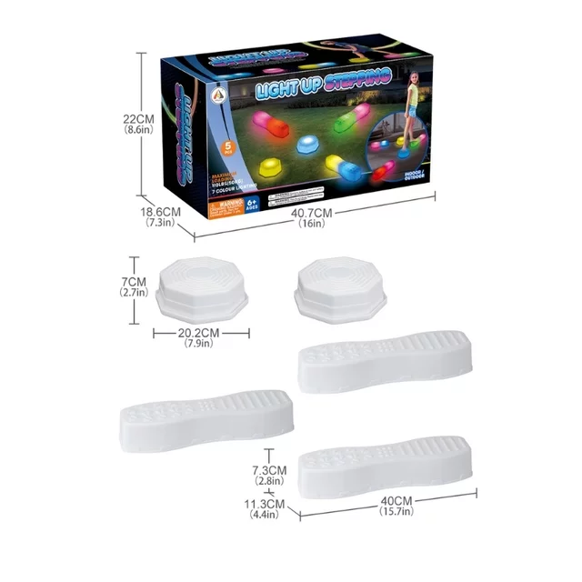 Leuchtende Balanciersteine inSPORTline LS05 – 5 Stück