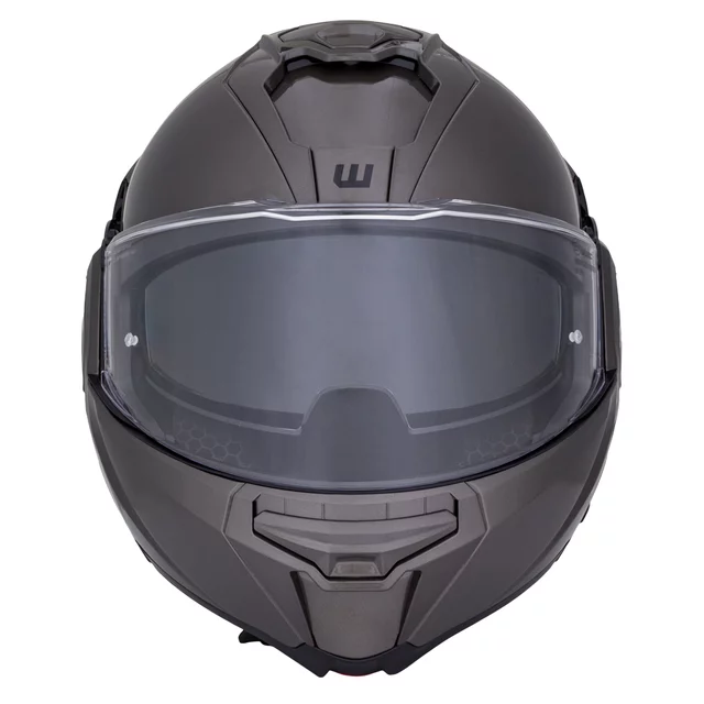 W-TEC Zoroz P/J klappbarer Motorradhelm - Matt Black-Fluo Pink