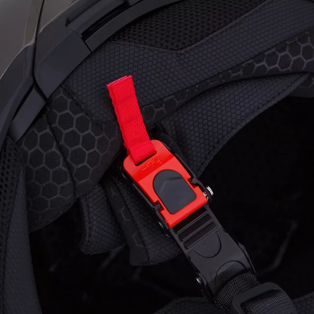 W-TEC Zoroz P/J klappbarer Motorradhelm - Matt Black-Fluo Pink