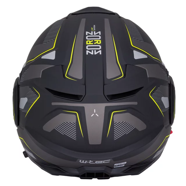 W-TEC Zoroz P/J klappbarer Motorradhelm - Matt Black-Fluo Pink