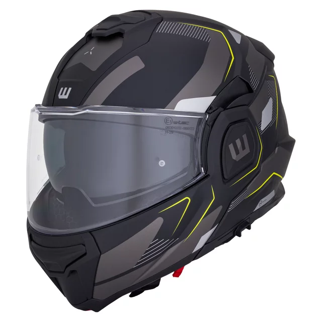 W-TEC Zoroz P/J klappbarer Motorradhelm - Matt Black-Fluo Pink