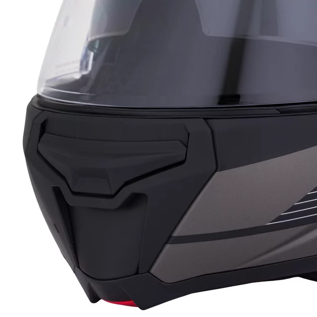 W-TEC Zoroz P/J klappbarer Motorradhelm - Matt Black-Fluo Pink