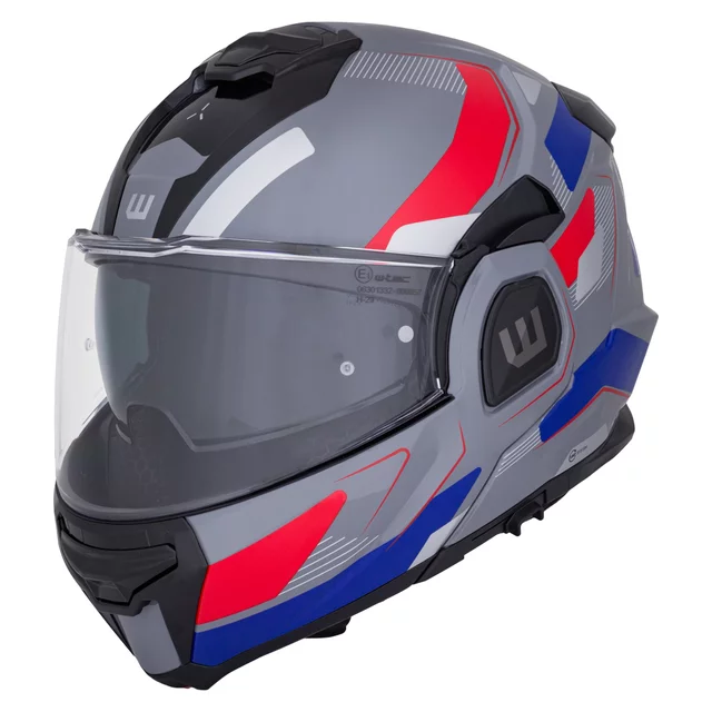 W-TEC Zoroz P/J klappbarer Motorradhelm - Matt Black-Fluo Pink