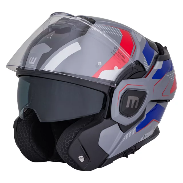 W-TEC Zoroz P/J klappbarer Motorradhelm - Matt Black-Fluo Pink