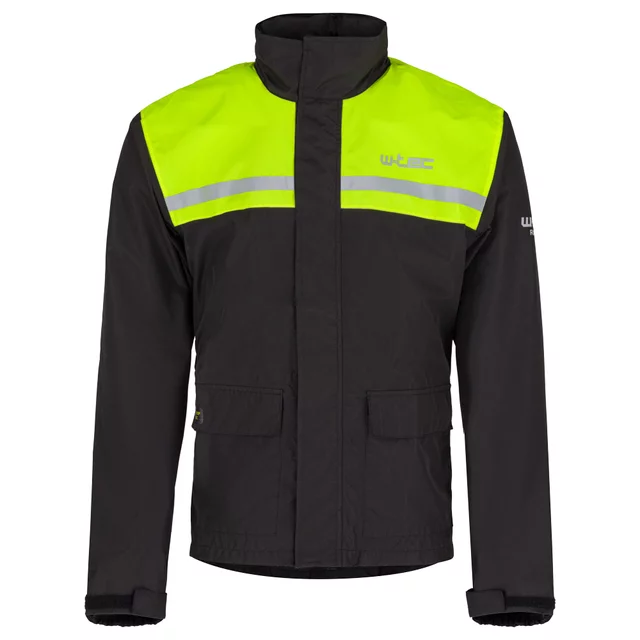 W-TEC Rinstop Motorrad-Regenjacke - schwarz-fluo