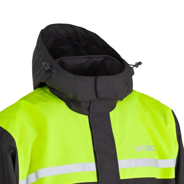 W-TEC Rinstop Motorrad-Regenjacke - schwarz-fluo