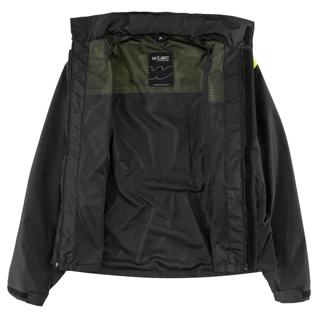 W-TEC Rinstop Motorrad-Regenjacke - schwarz-fluo