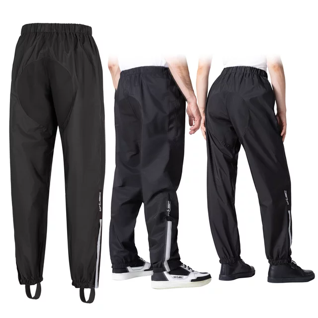 W-TEC Rinstop Motorrad-Regenhose - schwarz