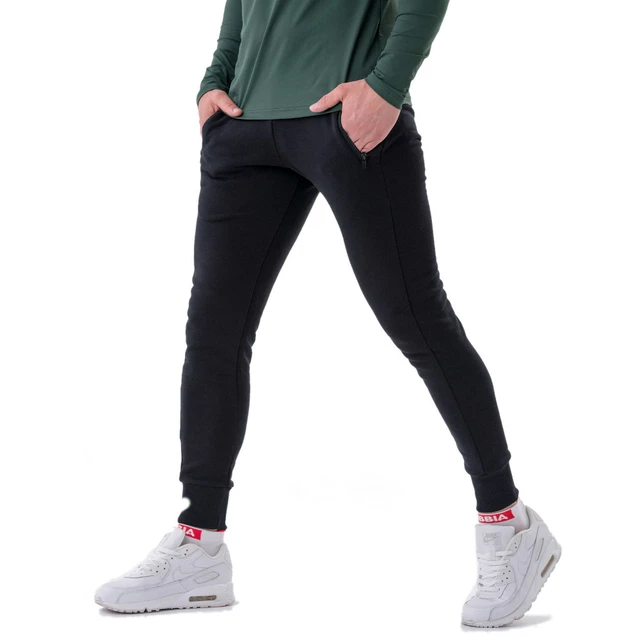 Nebbia Herren Jogginghose "Re-gain" 320 - Blau - schwarz