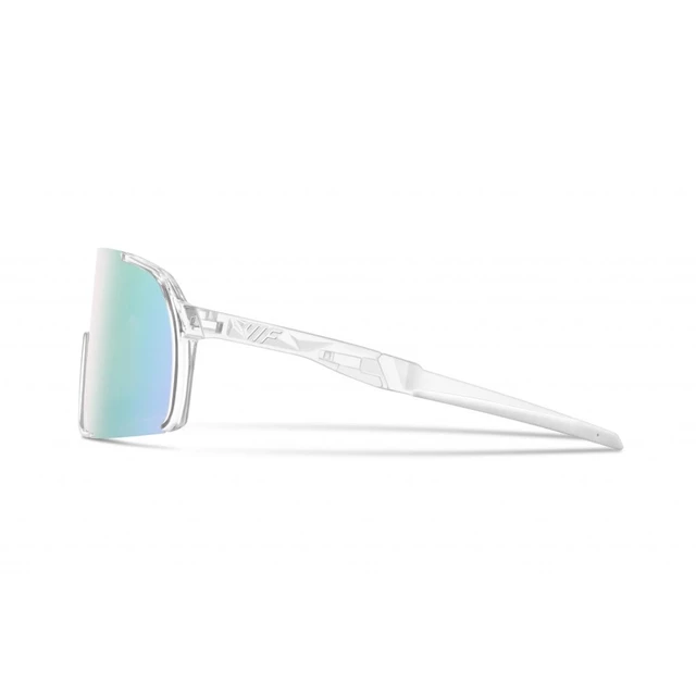 Polarisierte Sonnenbrille VIF One Transparent und Rose Pink