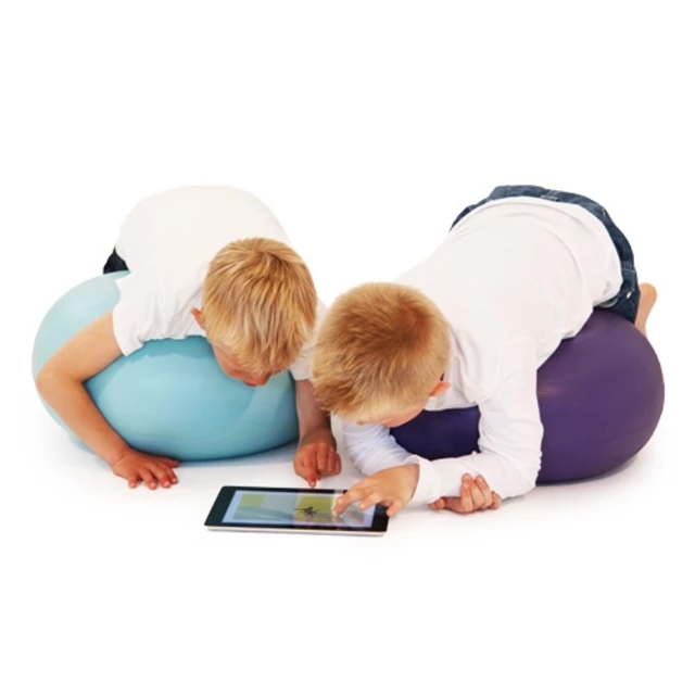 inSPORTline Donut Ball Balance Matte - blau