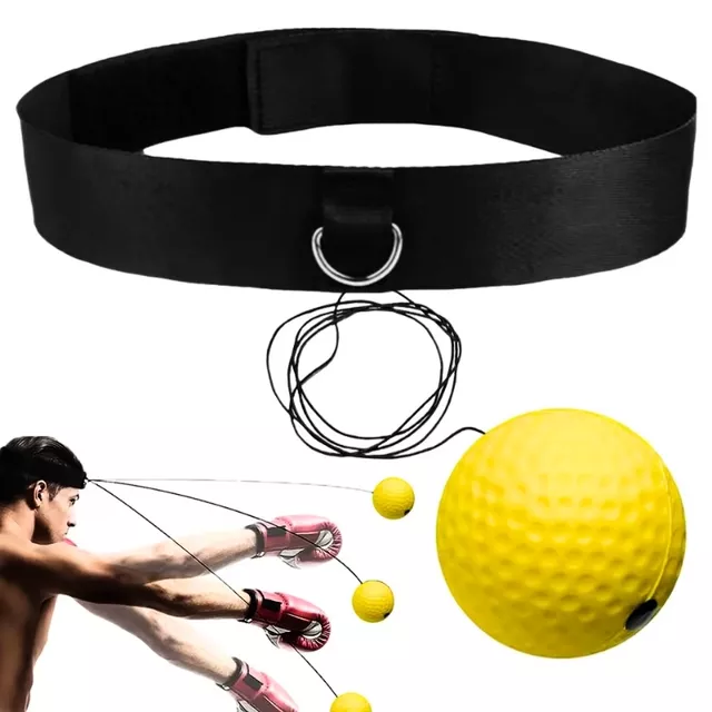 Reflexboxball für Kopf inSPORTline Respell Light 18g mit Kopfband