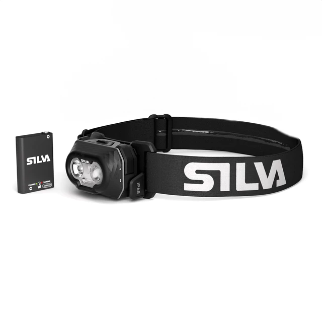 Silva Discover Hybrid Schwarz Stirnlampe