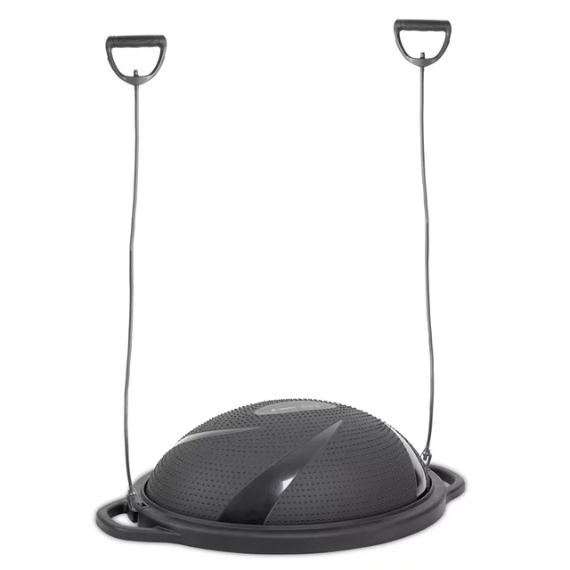 Balance-Matte inSPORTline Dome Hold mit Gummibändern - schwarz - schwarz