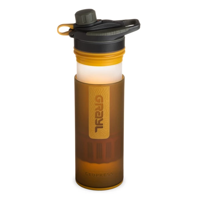 Grayl Geopress Purifier Filterflasche - Coyote Amber