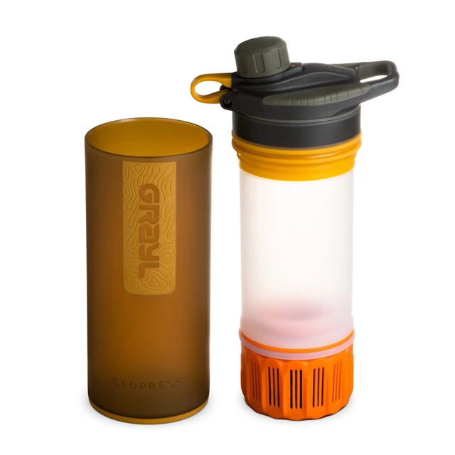 Grayl Geopress Purifier Filterflasche - Coyote Amber