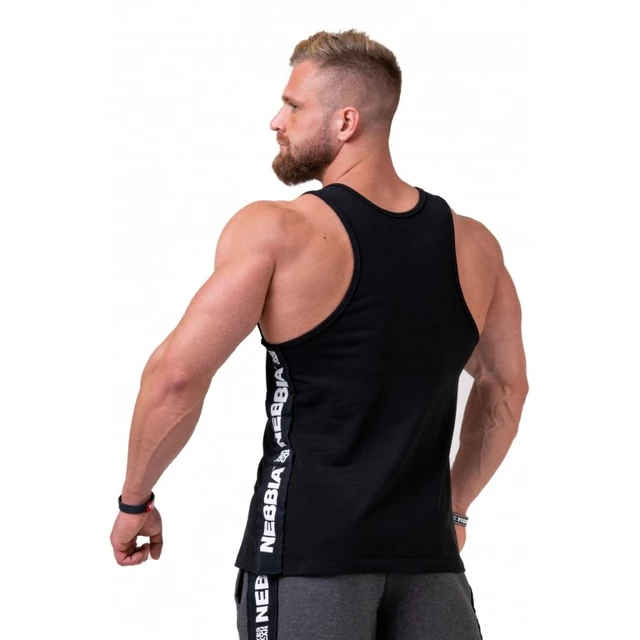 Nebbia Herren Tanktop "YOUR POTENTIAL IS ENDLESS" 174 - schwarz