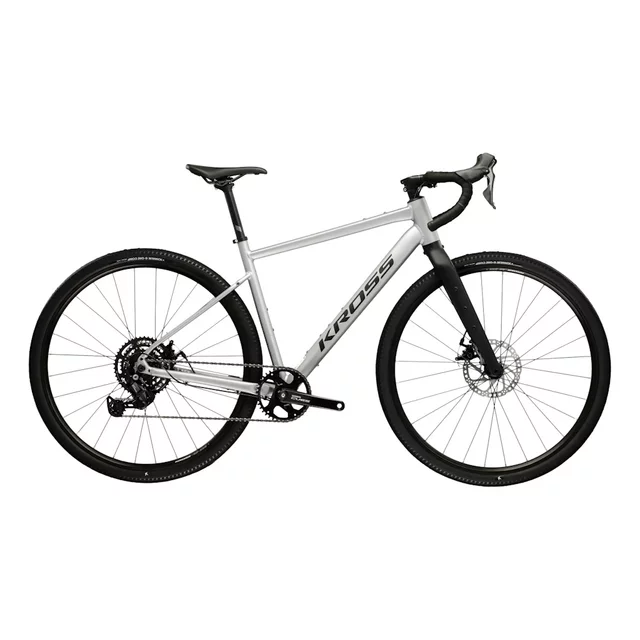 Gravel-Rad Kross Esker 1.0 28" – Modell 2026 - šedá/grafitová/mat - šedá/grafitová/mat