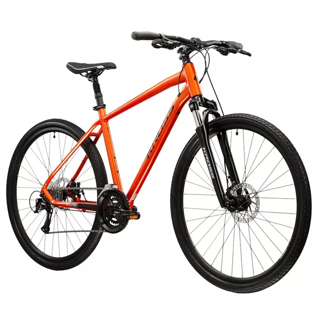 Herren Crossrad Kross EVADO 3.0 28" - Modell 2025 - oranžová/černá/lesk