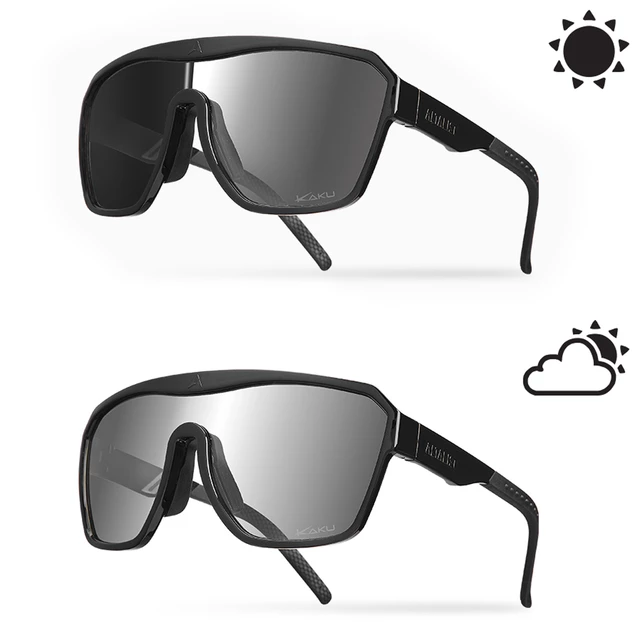 Altalist Kaku LS1 Polarisierende und phototrope Sonnenbrille - černá s kouřovými skly