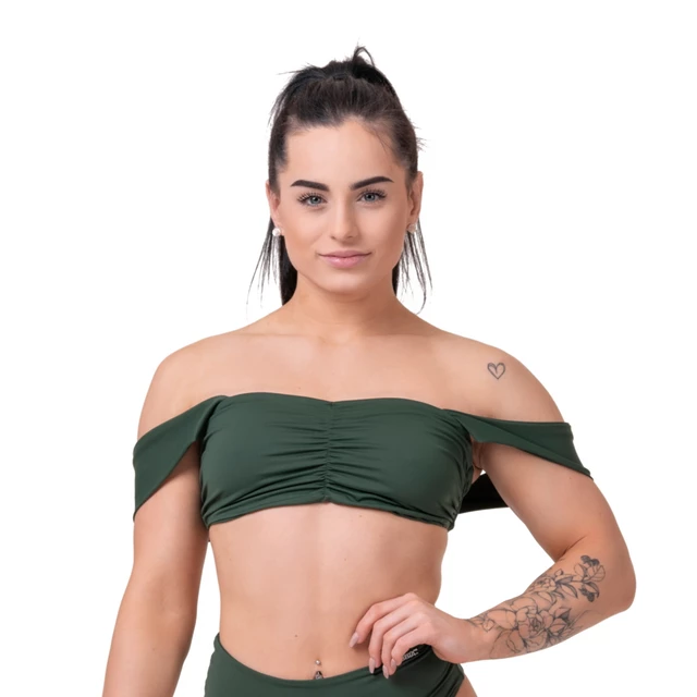 Nebbia Miami Retro Top 553 Damen Badeanzug - Gelb