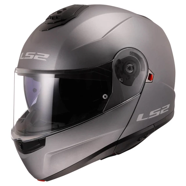 LS2 FF908 Strobe II Matt Titanium Klapphelm