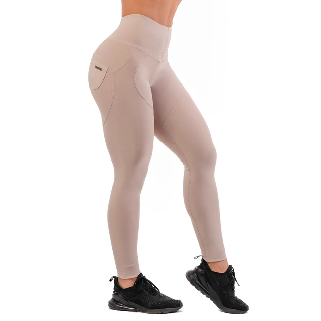 Damen Leggings mit hoher Taille Nebbia Lifting-Effekt Bubble Butt 587 - Cream