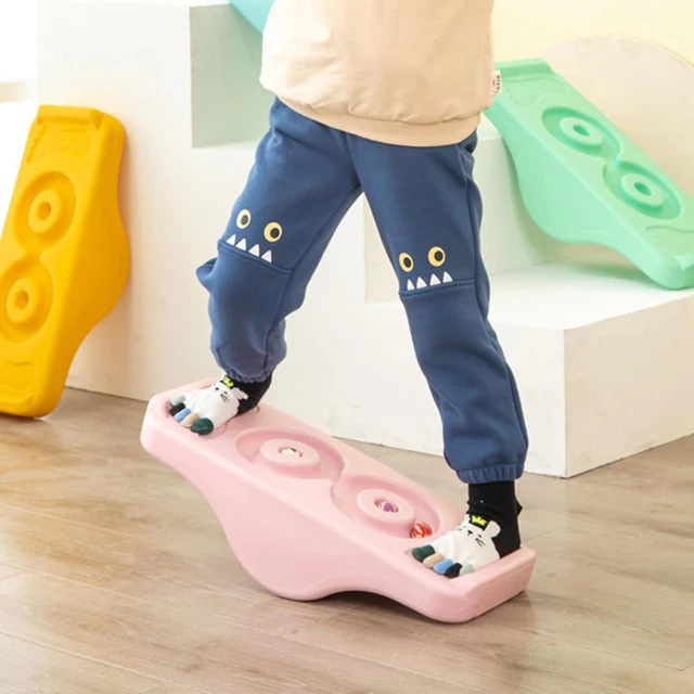 2in1 inSPORTline Grodino Schaukelbrett - rosa