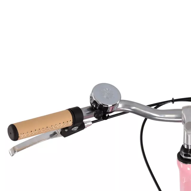 Damen-Stadtfahrrad Le Grand Lille 2 28" Gen 001 - růžová / šedá / lesk