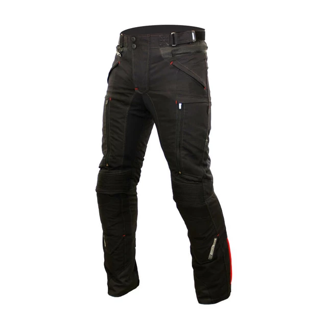 Spark Nautic Herren Textil-Motorradhose - schwarz - schwarz