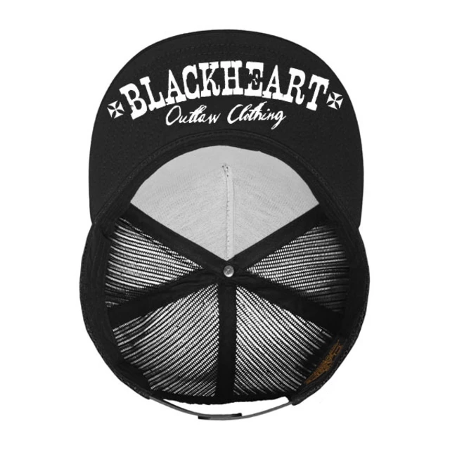Mütze BLACK HEART Chopper King Trucker BLK - schwarz