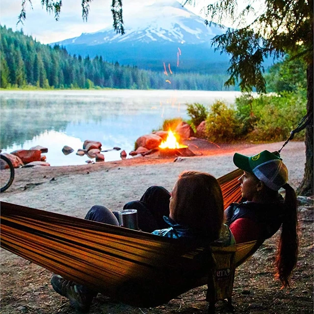 ENO DoubleNest Hängematte - Red/Charcoal