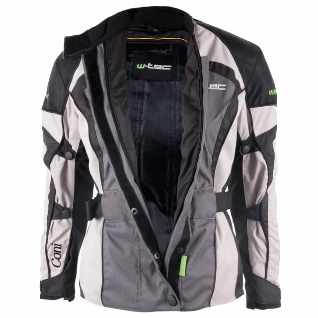 Damen Motorradjacke W-TEC Coni - grau