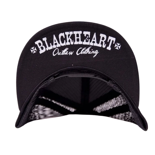 Mütze BLACK HEART Chopper King Trucker BLK - schwarz