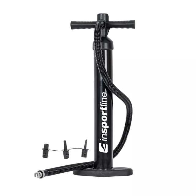 Airtrack inSPORTline Airstunt 400x100x10 cm Mocha Mousse mit Handpumpe