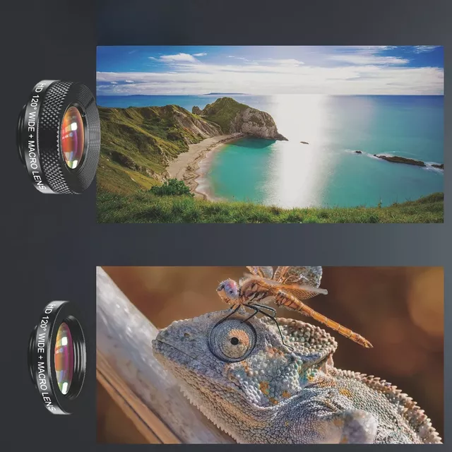 Apexel 4in1 Set - 22x Teleobjektive mit Stativ