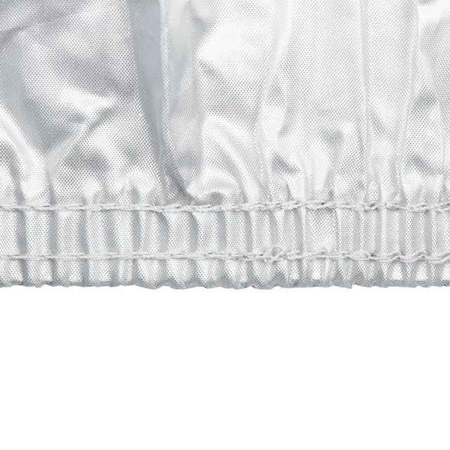 Oxford Aquatex Highscreen Scooter Hoch Plexiglas Motorradabdeckung Schwarz/Silber