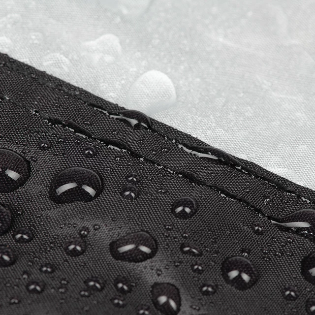 Oxford Umbratex M schwarz/silberne Motorradpersenning