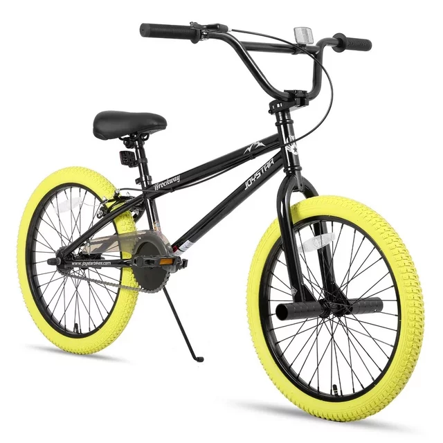 BMX-Rad Joystar Brockway 20" - blau-schwarz - Gelb - Schwarz