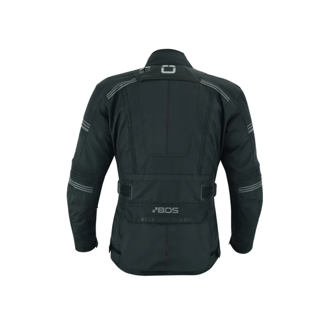Touring-Motojacke für Männer BOS Maximum - schwarz